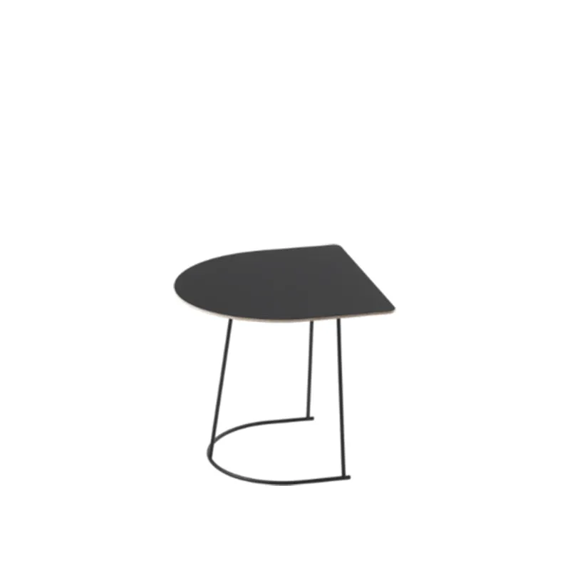 Airy Coffee Table, Half Size, Black
