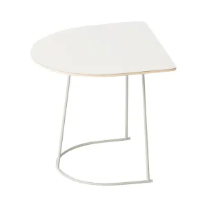 Airy Coffee Table, Half Size, Off-White