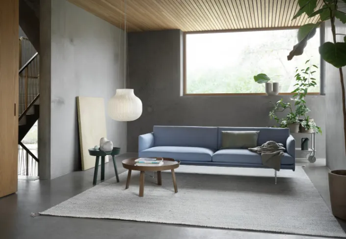 Around Coffee Table, Large, Dark Green