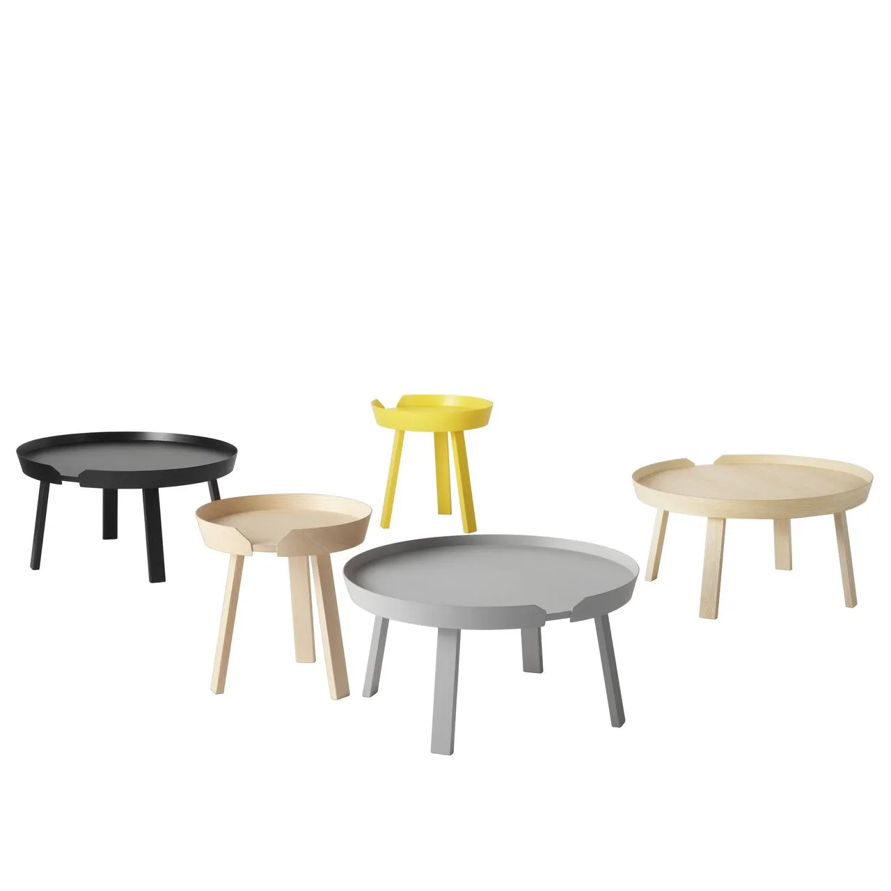 Around Coffee Table, Large, Grey