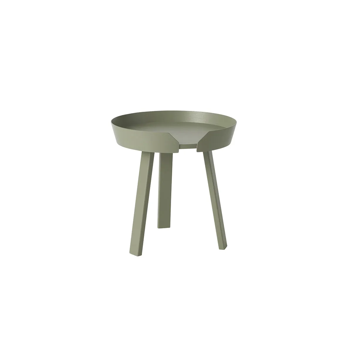 Around Coffee Table, Small, Dusty Green