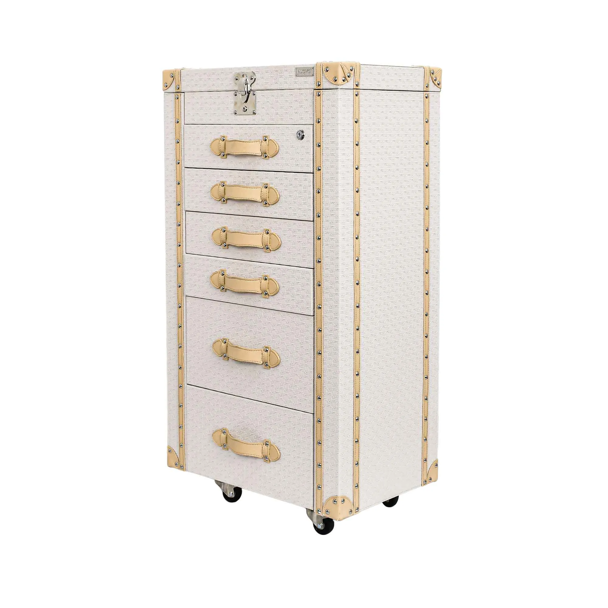 Artisan Jewelry Cabinet Knitted Cream