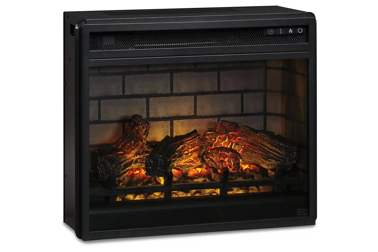 Ashley Furniture 24" Entertainment Accessories Electric Infrared Fireplace Insert