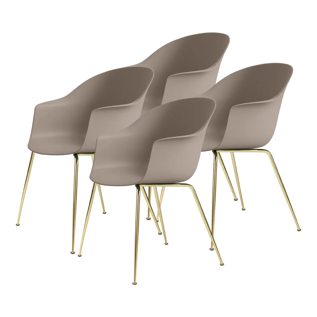Bat Dining Chair - Conic Base - Unupholstered