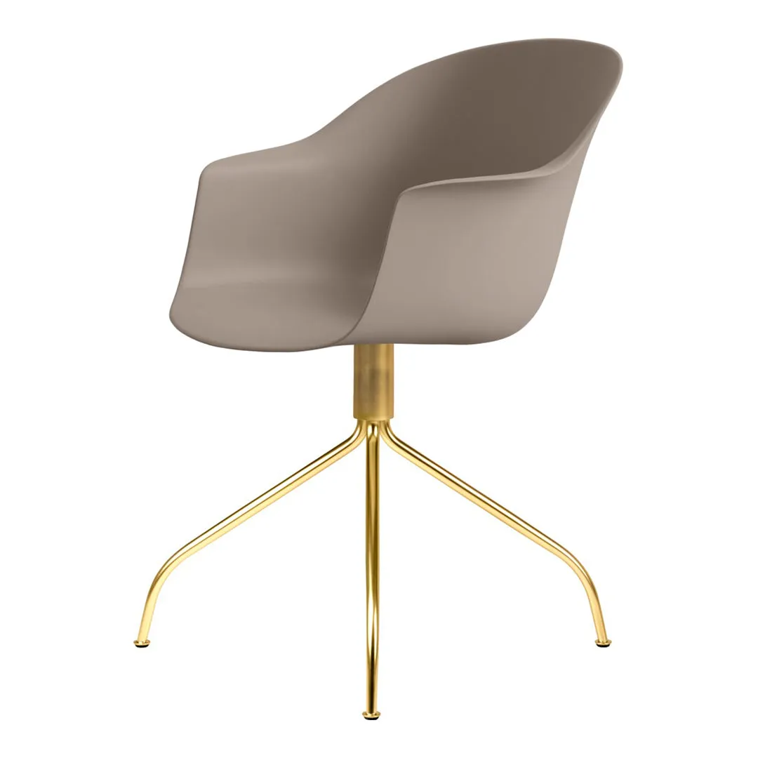 Bat Meeting Chair - Swivel Base - Unupholstered