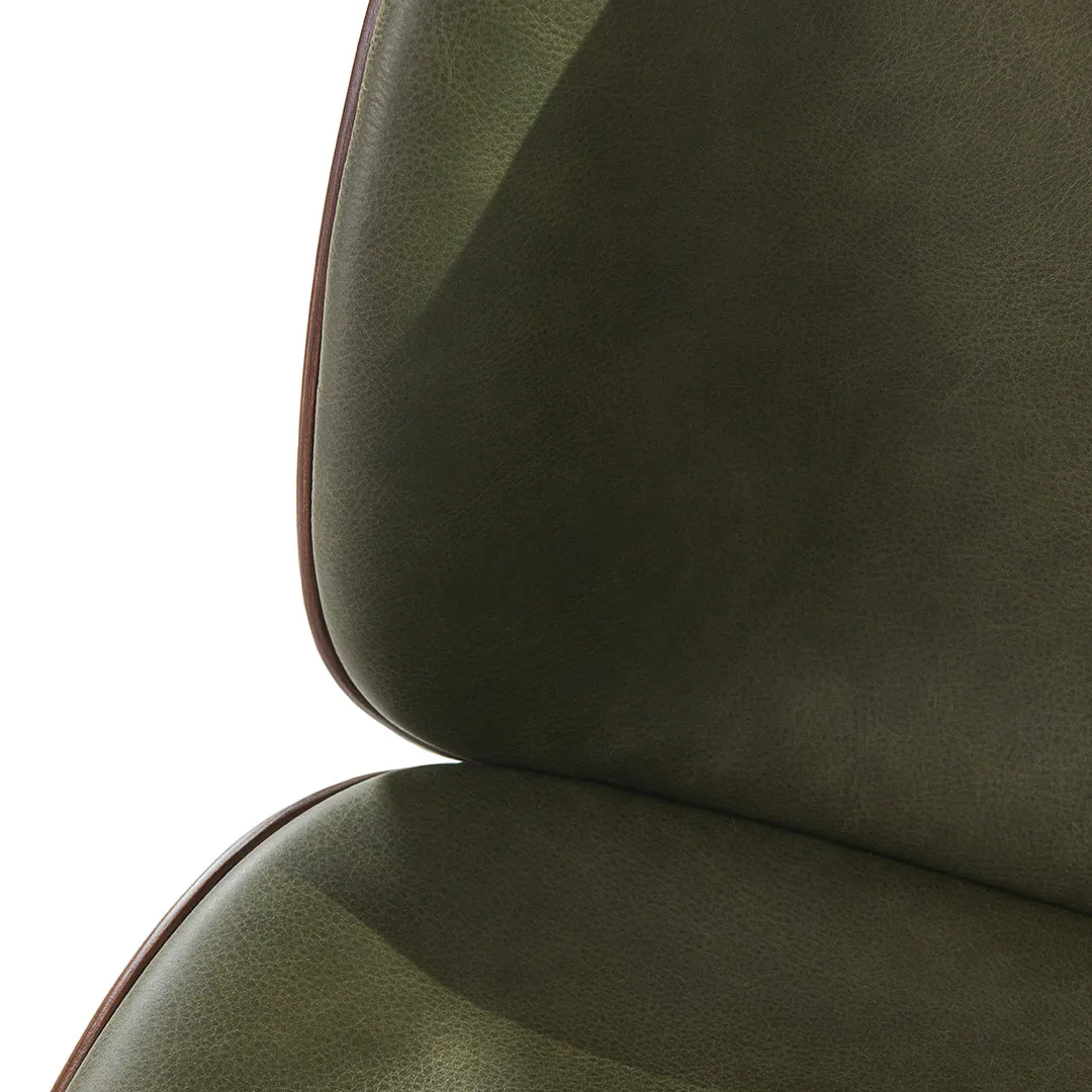 Beetle Dining Chair - Front Upholstered - Conic Base - 3D Veneer Shell