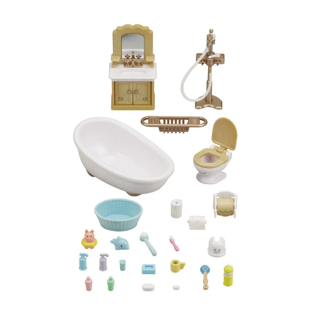 Calico Critters - Country Bathroom Set