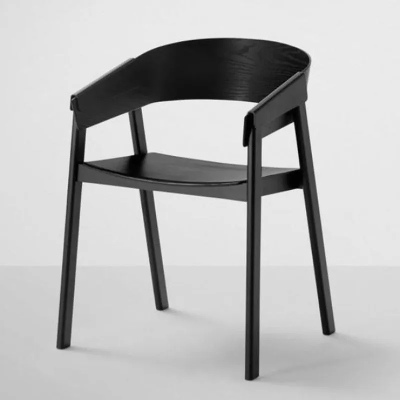 Cover Armchair, Black