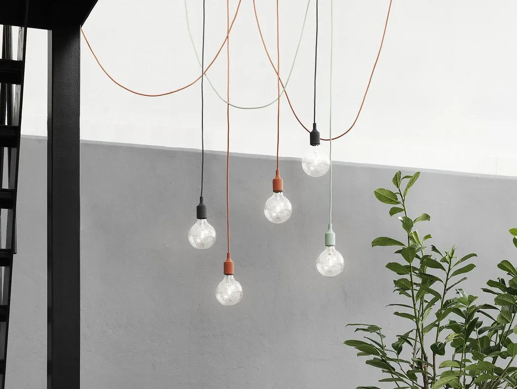 E27 Light, Clay Brown, LED