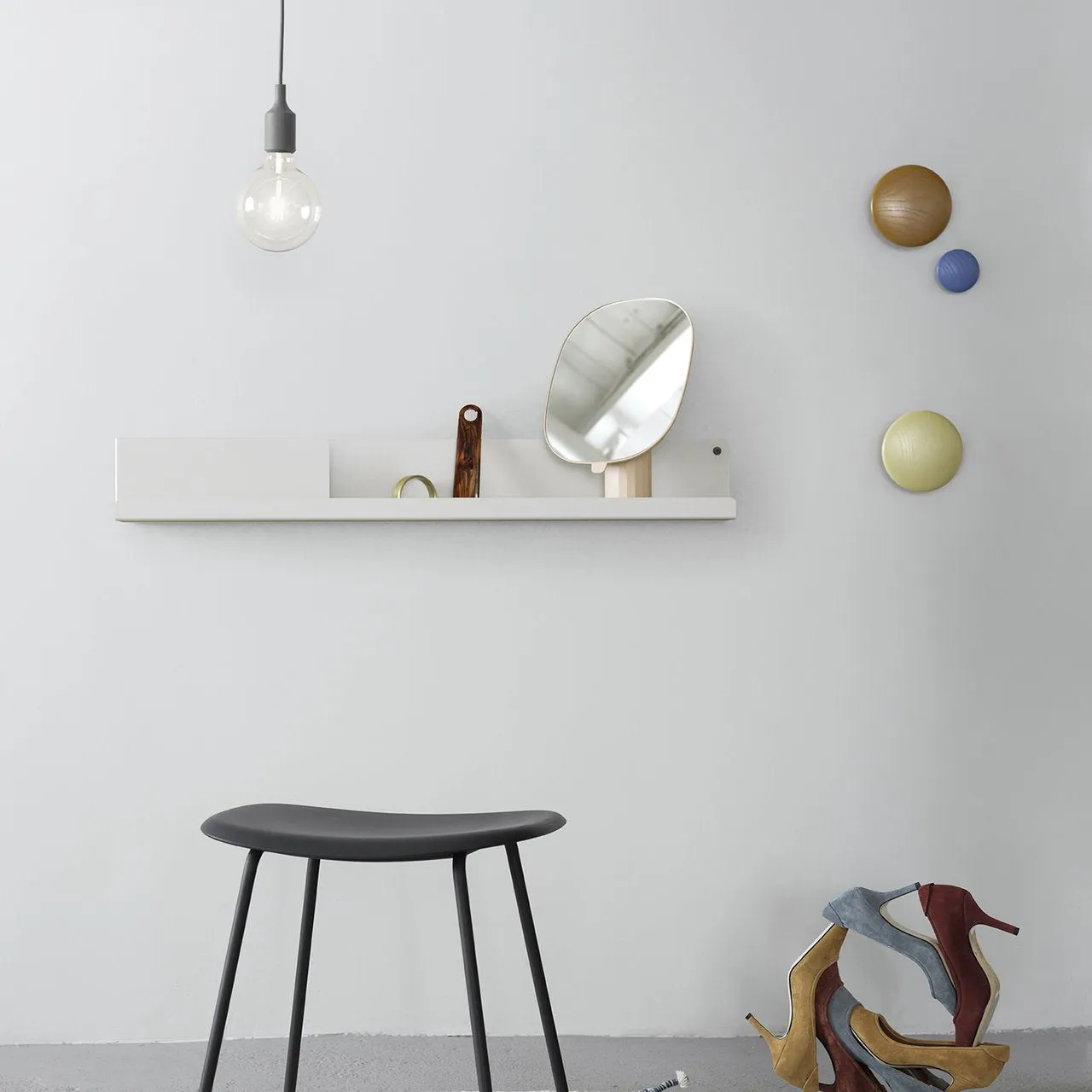 E27 Light, Light Grey, LED