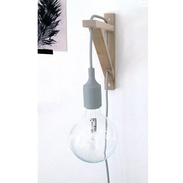 E27 Light, Light Grey, LED