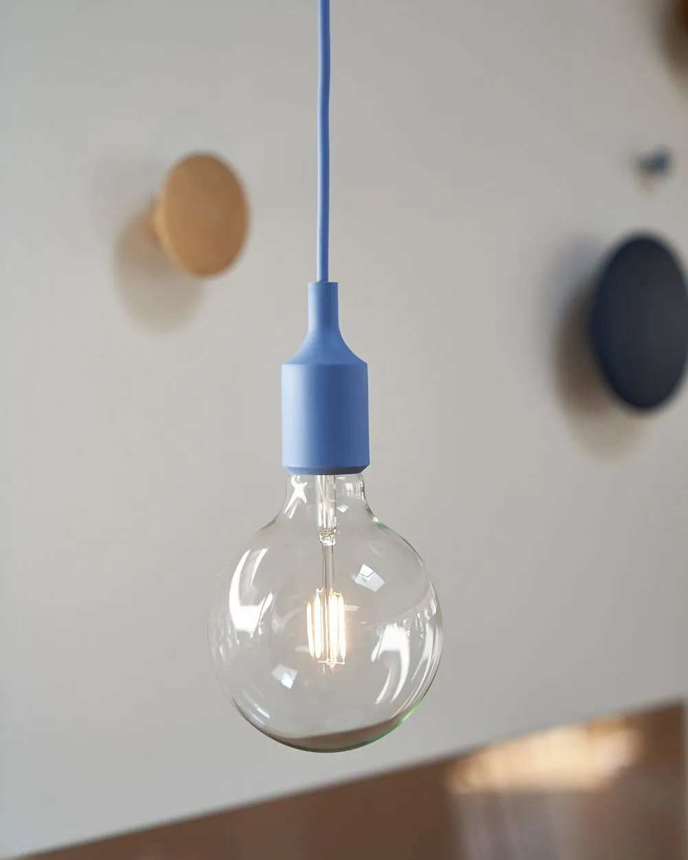 E27 Light, Pale Blue, LED