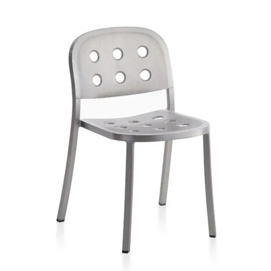 Emeco 1 Inch Aluminum Stacking Chair