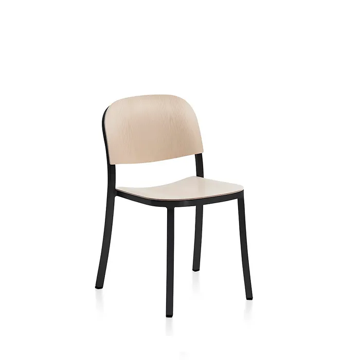 Emeco 1 Inch Stacking Chair - Wood Seat
