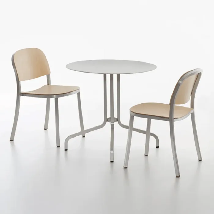 Emeco 1 Inch Stacking Chair - Wood Seat