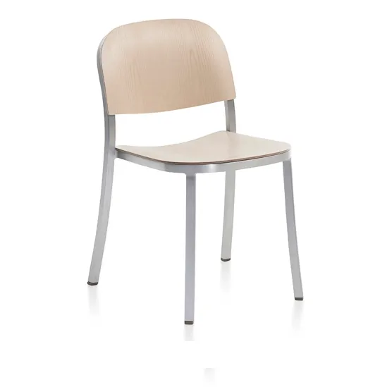 Emeco 1 Inch Stacking Chair - Wood Seat
