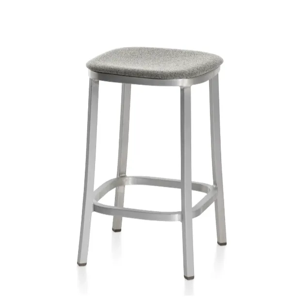 Emeco 1 Inch Upholstered Stool