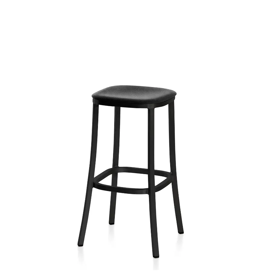 Emeco 1 Inch Upholstered Stool