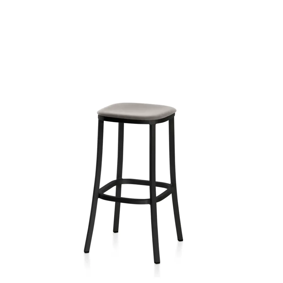 Emeco 1 Inch Upholstered Stool