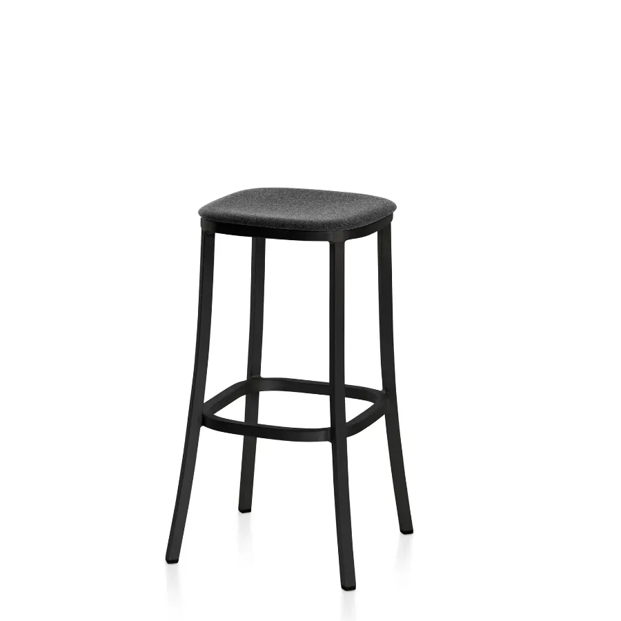 Emeco 1 Inch Upholstered Stool