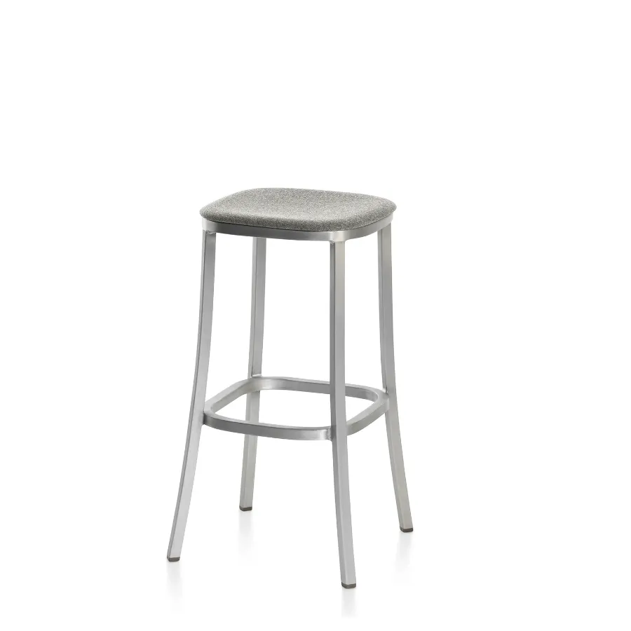Emeco 1 Inch Upholstered Stool