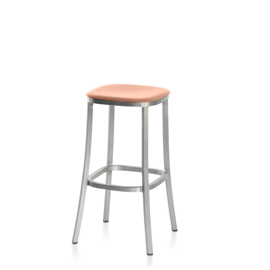 Emeco 1 Inch Upholstered Stool