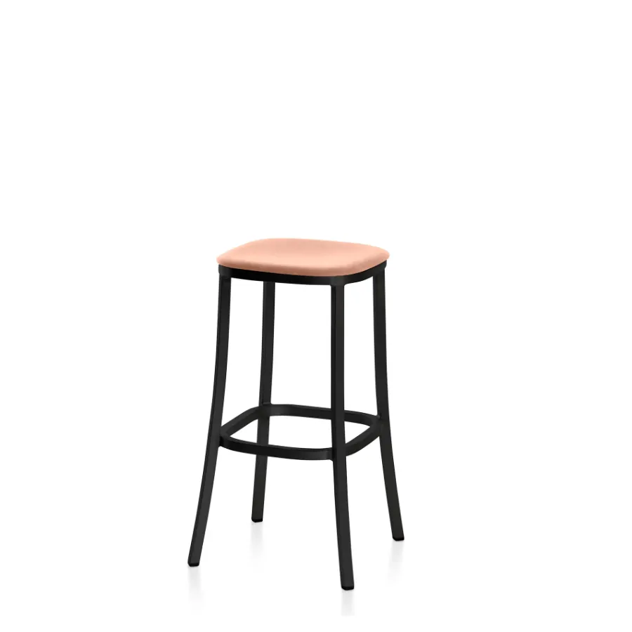 Emeco 1 Inch Upholstered Stool