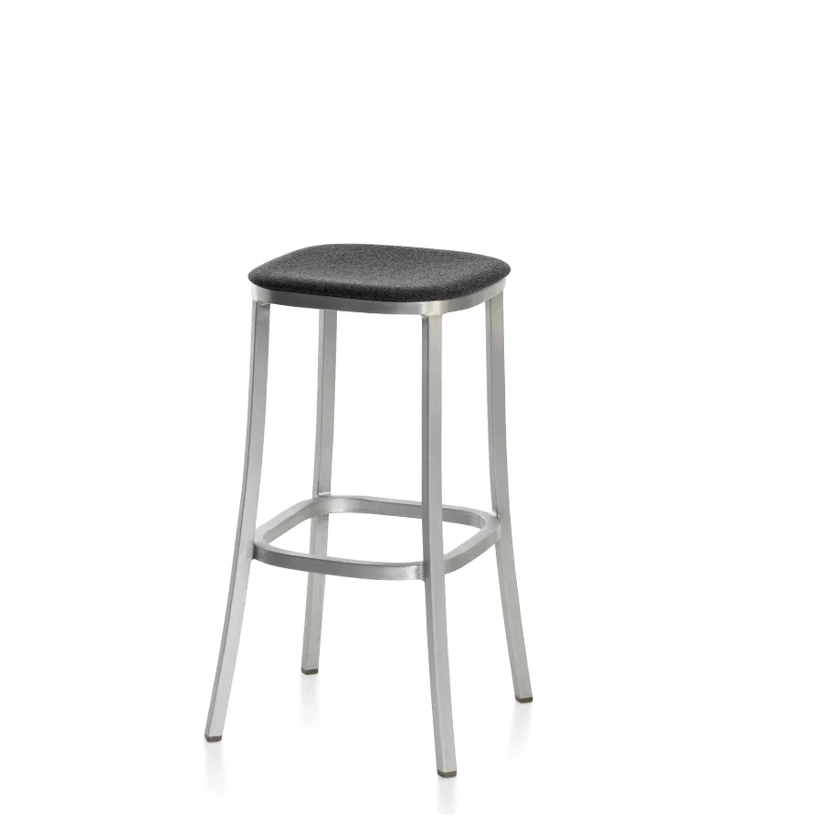 Emeco 1 Inch Upholstered Stool