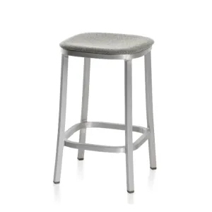 Emeco 1 Inch Upholstered Stool