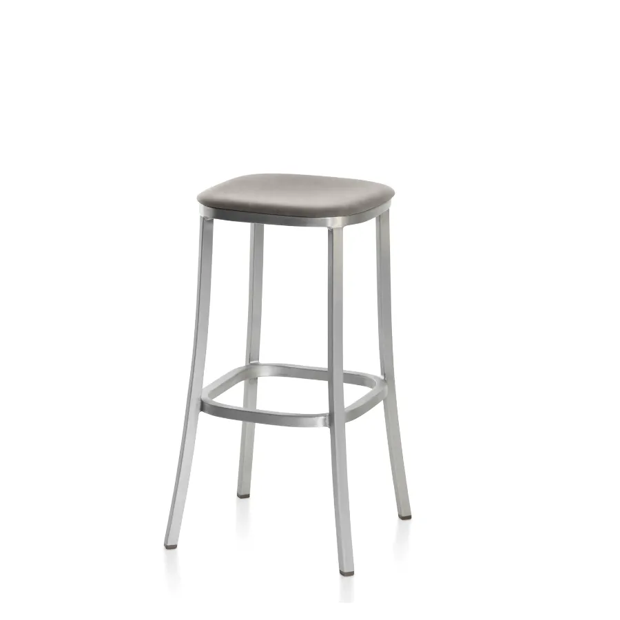 Emeco 1 Inch Upholstered Stool