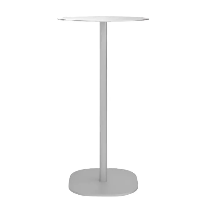 Emeco 2 Inch Flat Base Bar Height Table - Round Top