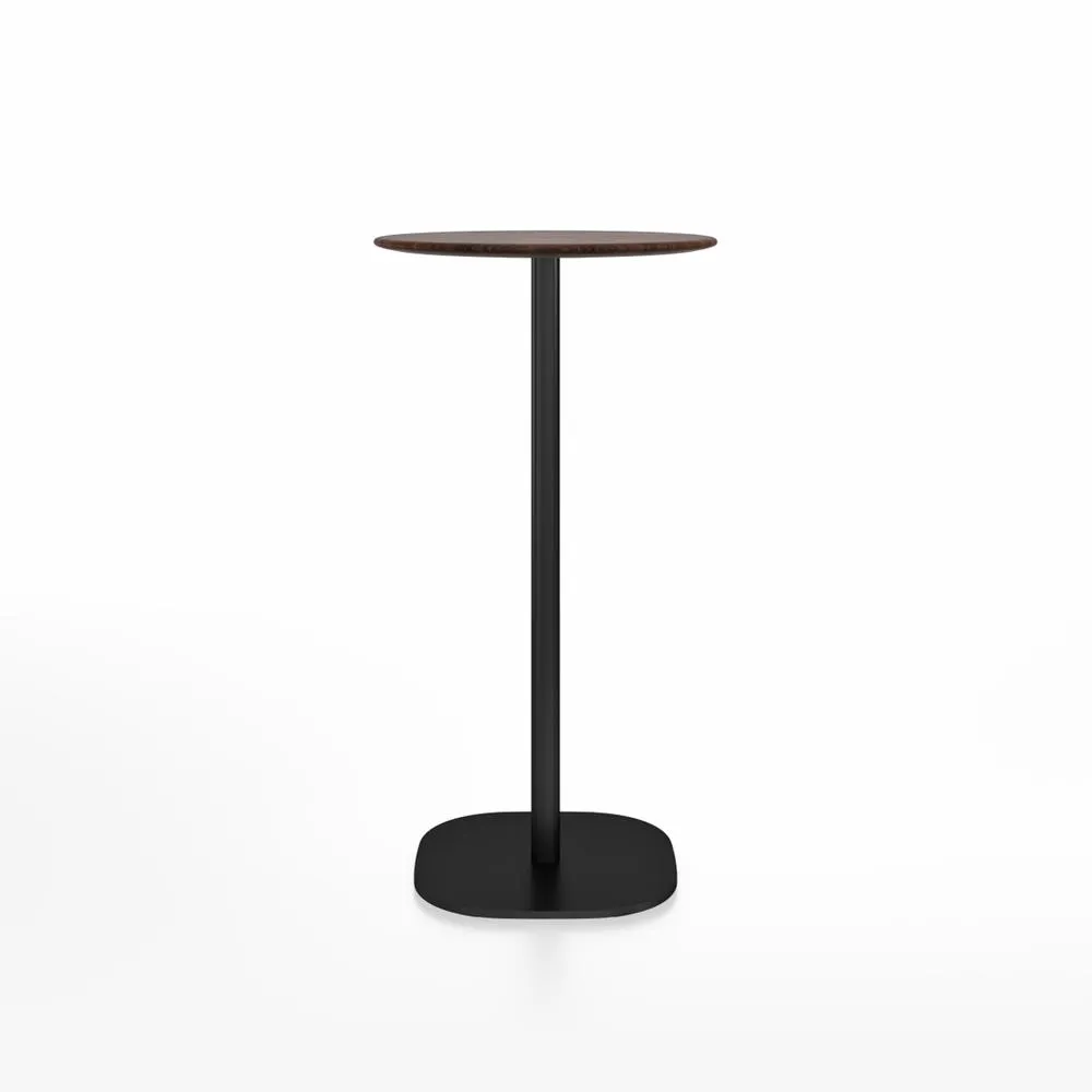 Emeco 2 Inch Flat Base Bar Height Table - Round Top