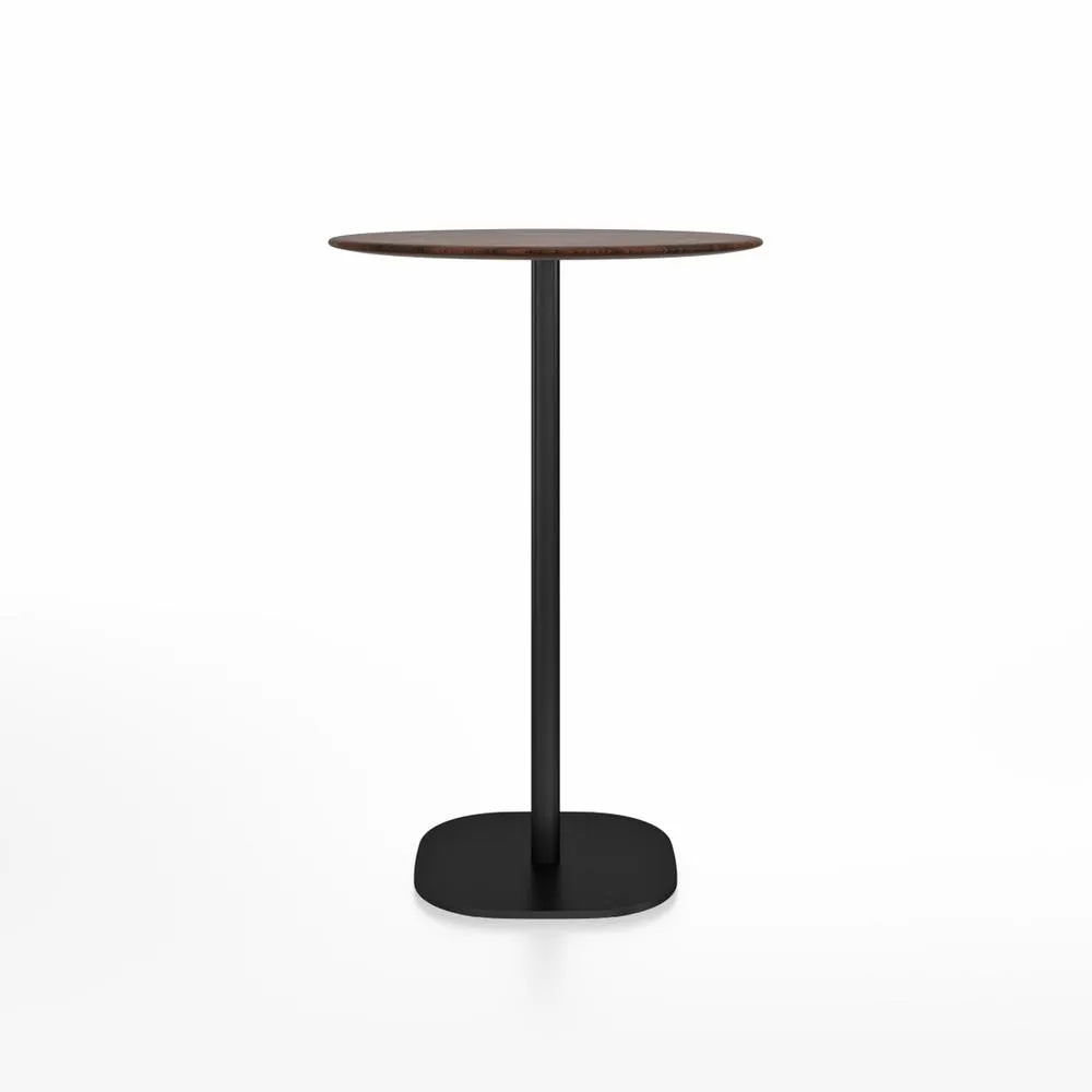 Emeco 2 Inch Flat Base Bar Height Table - Round Top