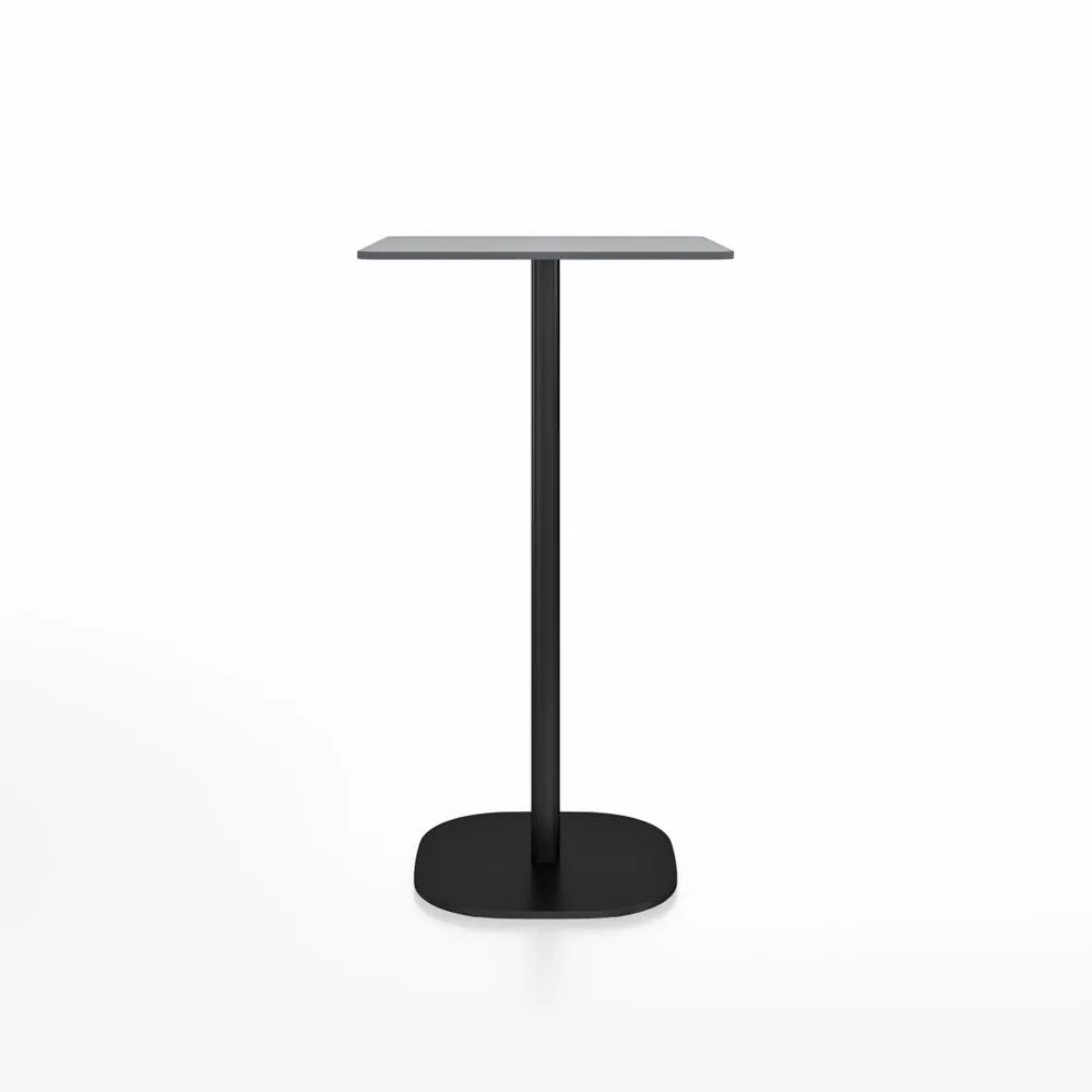 Emeco 2 Inch Flat Base Bar Height Table - Square Top