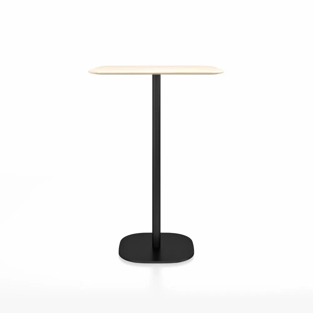 Emeco 2 Inch Flat Base Bar Height Table - Square Top