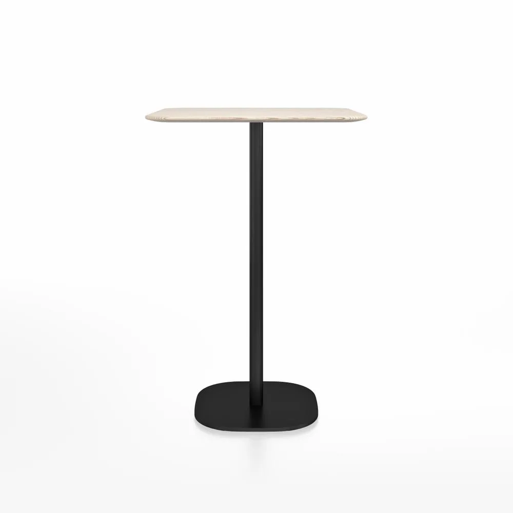 Emeco 2 Inch Flat Base Bar Height Table - Square Top