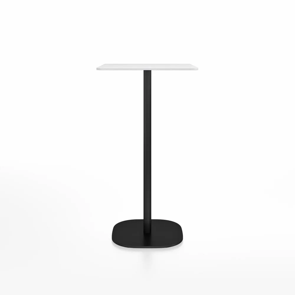 Emeco 2 Inch Flat Base Bar Height Table - Square Top