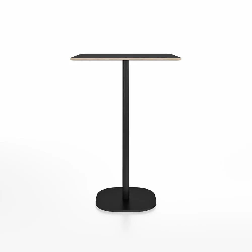 Emeco 2 Inch Flat Base Bar Height Table - Square Top