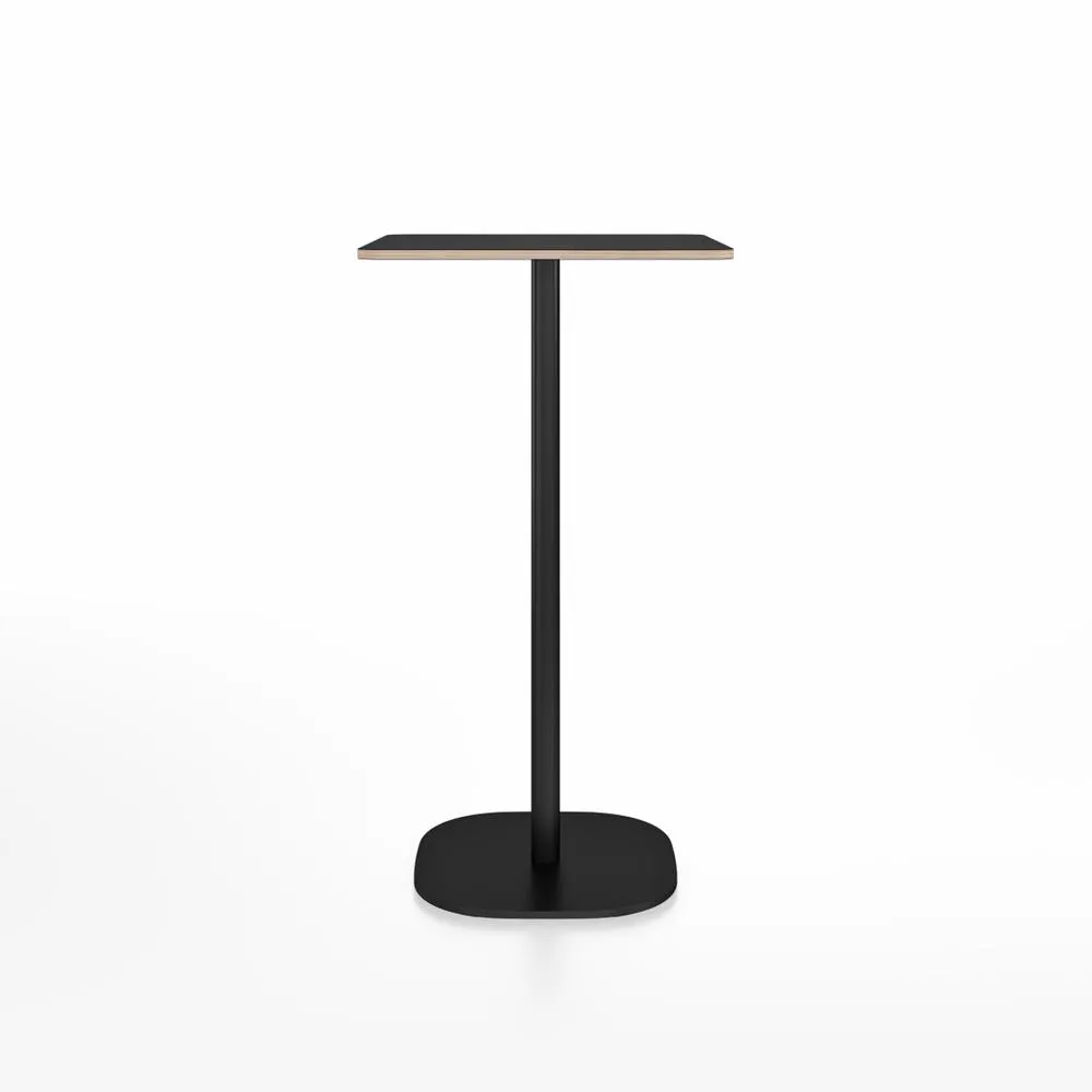 Emeco 2 Inch Flat Base Bar Height Table - Square Top