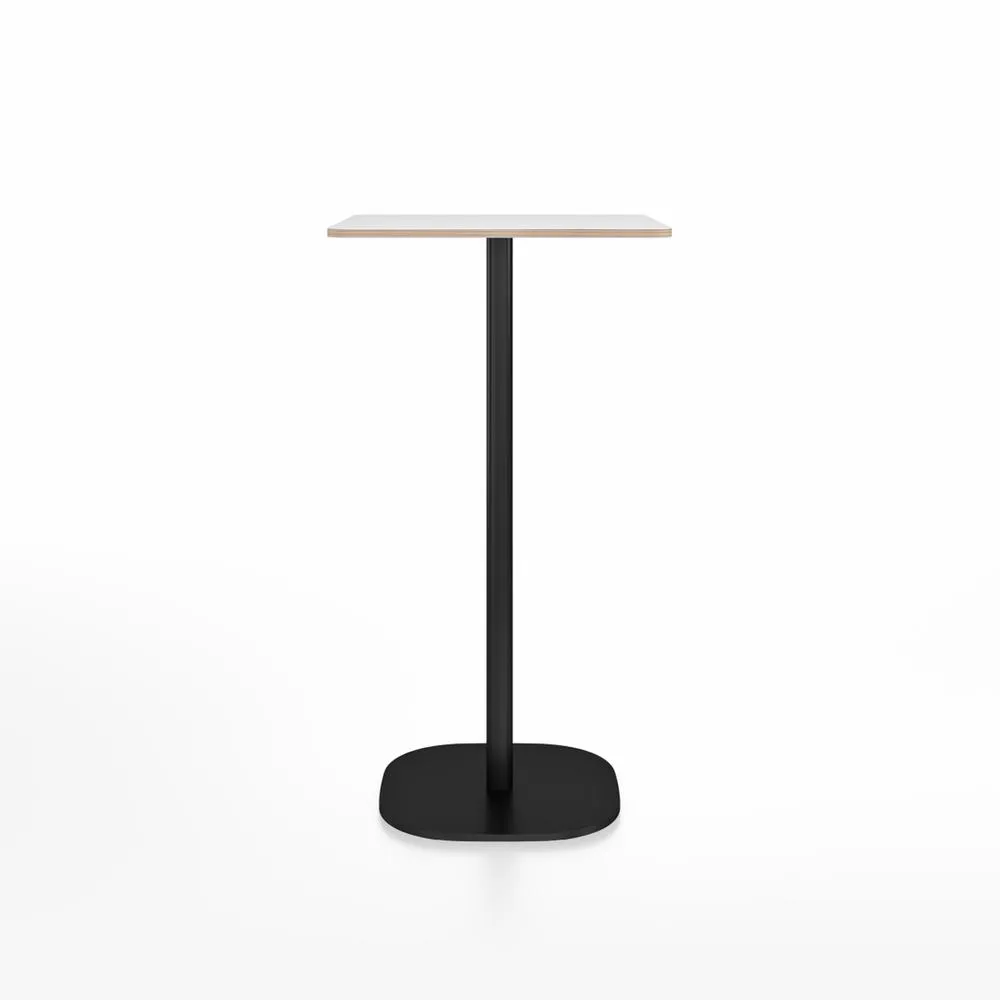 Emeco 2 Inch Flat Base Bar Height Table - Square Top