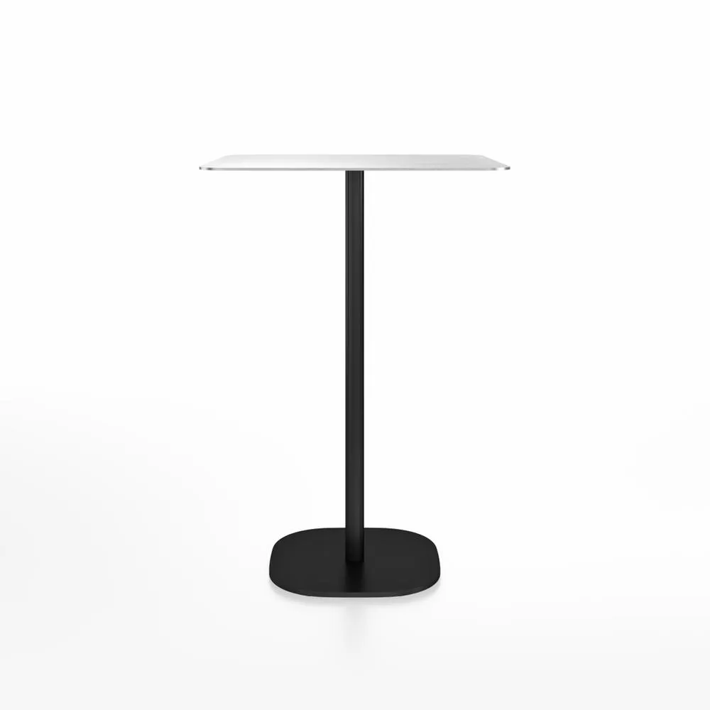 Emeco 2 Inch Flat Base Bar Height Table - Square Top