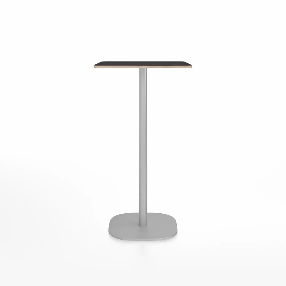 Emeco 2 Inch Flat Base Bar Height Table - Square Top
