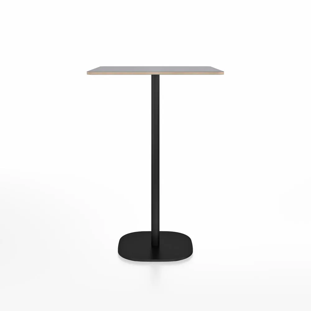 Emeco 2 Inch Flat Base Bar Height Table - Square Top