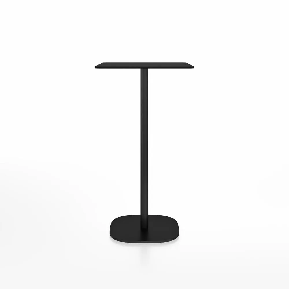 Emeco 2 Inch Flat Base Bar Height Table - Square Top