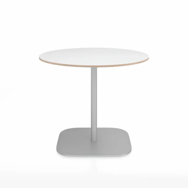 Emeco 2 Inch Flat Base Cafe Table - Round Top