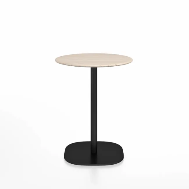 Emeco 2 Inch Flat Base Cafe Table - Round Top