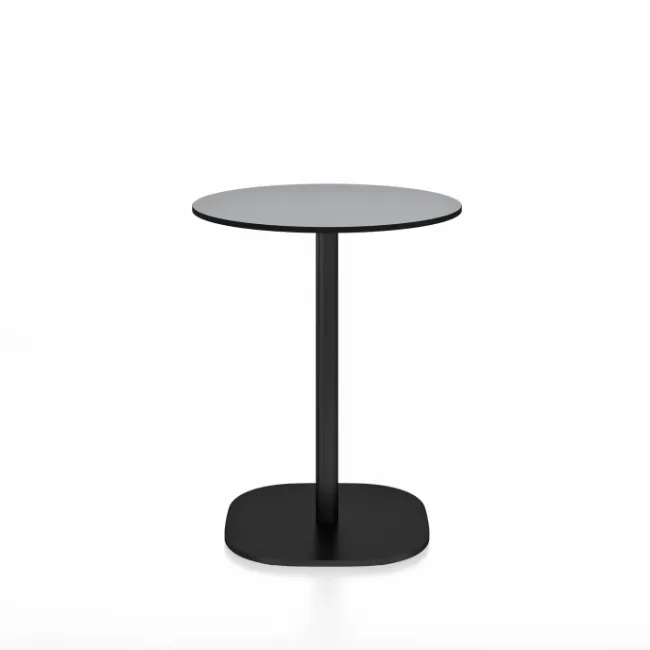 Emeco 2 Inch Flat Base Cafe Table - Round Top