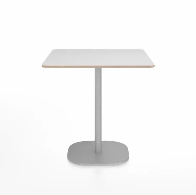Emeco 2 Inch Flat Base Cafe Table - Square Top
