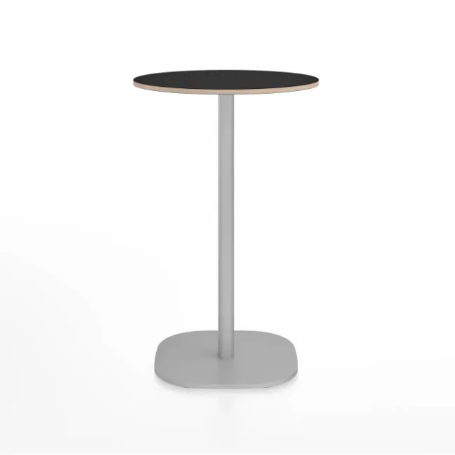 Emeco 2 Inch Flat Base Counter Height Table - Round Top