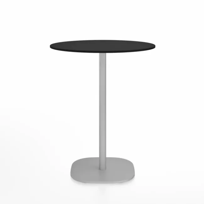 Emeco 2 Inch Flat Base Counter Height Table - Round Top